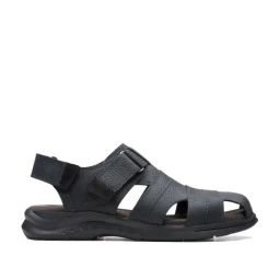 Clarks Men's Hapsford Cove Black Fisherman Sandals-image-55