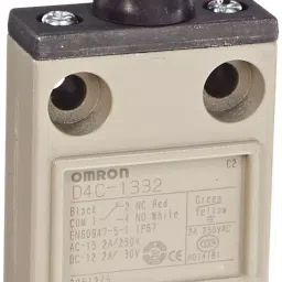 Omron D4C-1332 (Inrush Current NC: 20 A, NO: 10 A Operating Force 17.65 N) General Purpose Vertical-23