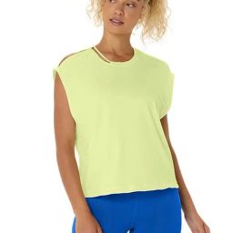 Asics Women's Huddle Yellow Nagino Flex Sleeveless Top-picture-41