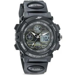 Sonata SF Hustler NS77116PP05W Analog-Digital Watch for Men-43