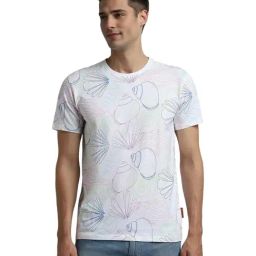 Simon Carter London White Printed Slim Fit T-Shirt-image-31