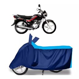 Auto Pearl Two Wheeler Cover for Suzuki Heat - Cyan, Blue-picture-44