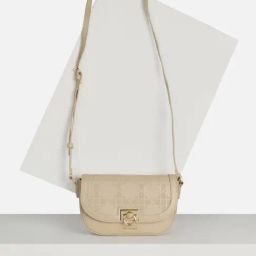 Van Heusen Beige Printed Free Size Sling Handbag-29