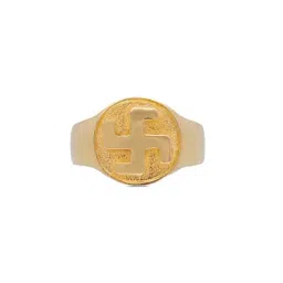 C. Krishniah Chetty Group 22k Eternal Blessings Gold Ring for Men-picture-24