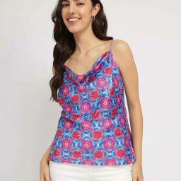 FableStreet Multicolored Printed Top-picture-21