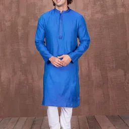 Ethnic India Men Ethnic Motifs Printed Festive Straight Kurta-picture-17