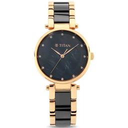 Titan 95061WD03 Ceramic Refresher Analog Watch for Women-11