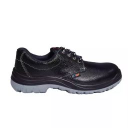 HIGHLITE Steel Toe Safety Shoes Double Density PU Sole Black UK 7, HL-201 DD-image-49