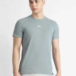 Reebok Grey Regular Fit Printed Sports T-Shirt-picture-42