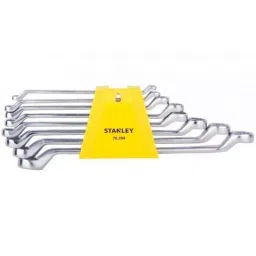 STANLEY Shallow Offset BI-Hex Ring Spanner Set, 70-394E (Pack of 8)-1