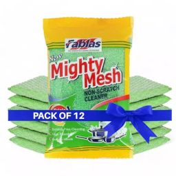 Fablas Scrubber Mighty Mesh Non-Scratch Cleaner Green (Pack of 12)-image-41