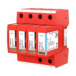 DEHN Surge Arrester 4 Module Spark Gap + MOV Technology Type 2, 952341-18