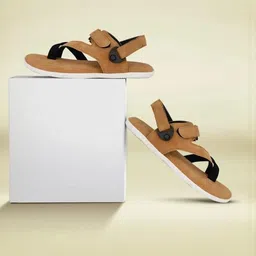 Bizazo Men Synthetic Leather Sandals-picture-41