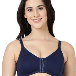 BLOSSOM Navy Full Coverage Front Open Bra-picture-12
