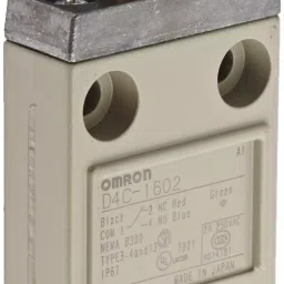 Omron D4C-1602 (Inrush Current NC: 20 A, NO: 10 A Operating Force 11.77 N) General Purpose Vertical-31