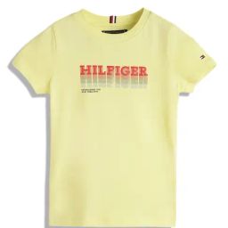 Tommy Hilfiger Kids Yellow Printed Regular Fit T-Shirt-picture-21