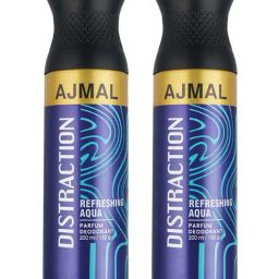 Ajmal Distraction Parfum Deodorant for Unisex - Pack of 2-image-23