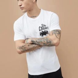 Forca By Lifestyle White Regular Fit Printed T-Shirt-picture-43