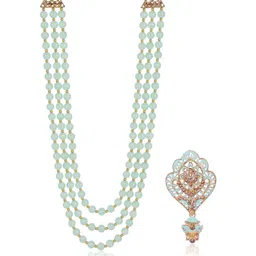 JIYANSHI FASHION Gold-Plated Alloy Jewellery Set-image-88