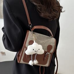 StyleCast x Revolte PU Shopper Handheld Bag with Applique image 3