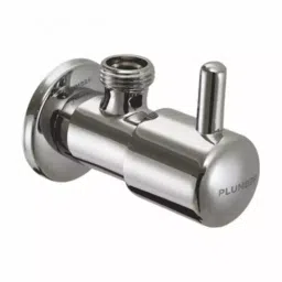 PLUMBER Wall Mounted Chrome Finish Angle Cock with Wall Flange, ATM-0507-picture-18
