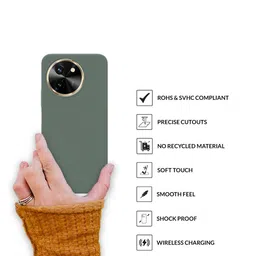 SPRIG Solid Printed Back Case Mobile Accessories image 2