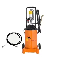 HUKUMS Pneumatic Operated Grease Pump 12 Kg Capacity with 2.2 m Hose & Gun-image-74