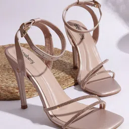 DressBerry Ethnic Slim Heeled Sandals-image-77