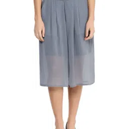 Miss Chase Grey Relaxed Fit Culottes-picture-34