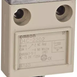 Omron D4C-2202 (Inrush Current NC: 20 A, NO: 10 A Operating Force 11.77 N) General Purpose Vertical-47