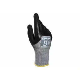 Mapa KryTech 599 Black Grey Nitrile Abrasion Resistant Cut Resistant General Purpose Puncture Resistant Tear, 34599007-picture-6