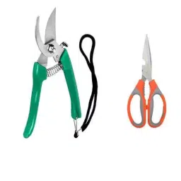 Hillgrove Gardening Pruning Grass Shears & Bypass Pruner Tool Combo, HGCM476M1-image-1