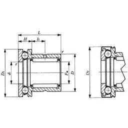 IKO 30 mm Outer Dia Radial Ball Bearings 38312845 - Made In Japan-image-88