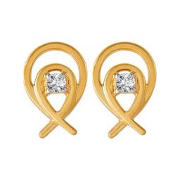 P.C. Chandra Jewellers 18 kt Gold & Diamond Earrings-picture-41