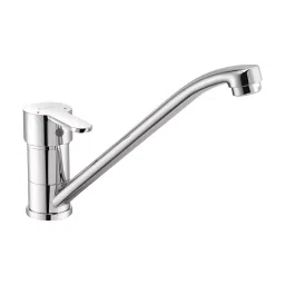 Parryware Single Lever Sink Mixer Claret Series Silver Stainless Steel Chrome Finish, G5249A1-picture-1
