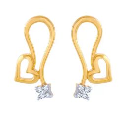 P.C. Chandra Jewellers 14 kt Gold Earrings-picture-21