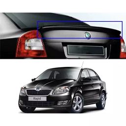 Auto Pearl OE Type Car Spoiler ABS Deep Black Compatible For Skoda Rapid (Lip), Spoiler_Rapid_Deep_Black-picture-34
