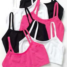 BRAAFEE Girls Beginners Non Padded Full Coverage Cotton Bra-42