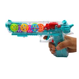 Niyamat Transparent Glow Gun Toy with Music (Color May Vary)-28
