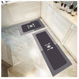 AAZEEM Kitchen Runner and Mat combo - Set of 2-19