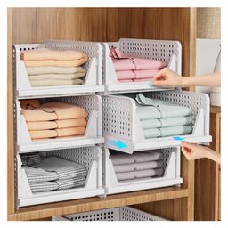 JD Fresh Polypropylene 3 Pieces Wardrobe Organizer for Storage - White-27