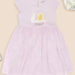 Pantaloons Junior Girls Printed Fit & Flare Dress-picture-4