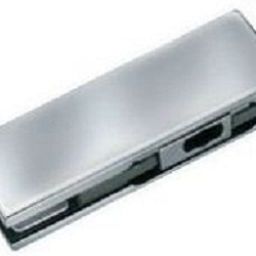 Hafele 981.50.010 SS Matt Bottom Patch Fitting-picture-7