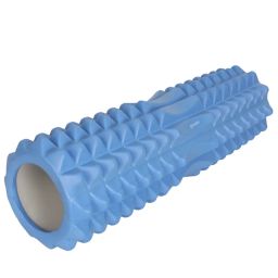 Strauss Grid Foam Roller, 33 cm (Blue)-image-97