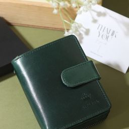 BBELLE CO. Men Zip Detail Leather Two Fold Wallet-image-88