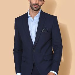 MR BUTTON Tailored Fit Single Breasted Formal Blazer-picture-26