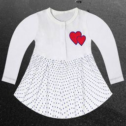 KidzzCart Polka Dot Print Fit & Flare Dress-image-68