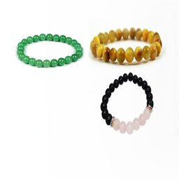 Divine souvenirs Unisex Set Of 3 Artificial Beaded Elasticated Bracelets-57
