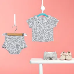 Piccolo Piglet Unisex Kids Printed Top with Shorts-image-6