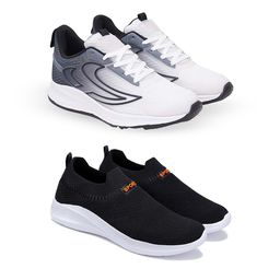 DRACKFOOT Men Running Non-Marking Shoes-57